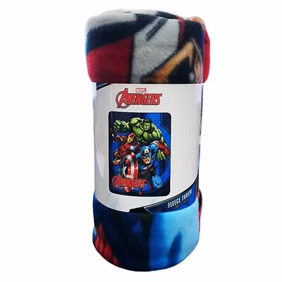 Marvel Avengers 45 X60  Fleece Throw Blanket Avengers Plush Blankets For Kids • $18.99