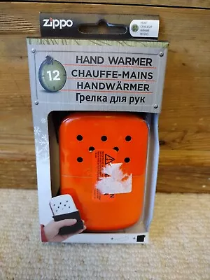 ZIPPO ORANGE HAND WARMER Kit -  12 HOUR - Camping Travel Winter • £30.75