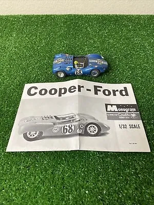 Monogram Cooper Ford 1/32 Scale Slot Car 1964 Rare Untested • $139.99