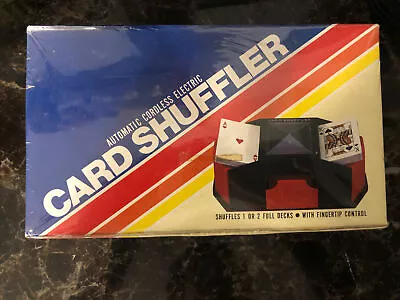 Vintage Pre-1975 Sealed Automatic Card Shuffler Electric; Battery-Powered • $45