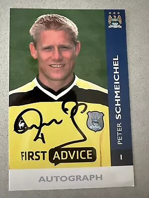 £12.99 • Buy RARE Peter Schmeichel Official Manchester City Signed Photo