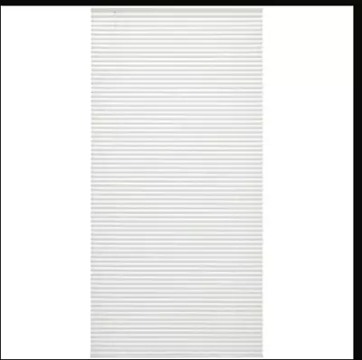 White Cordless Light Filtering1 In Slats Vinyl Mini Blind - 27 In. W X 72 In New • $17.55