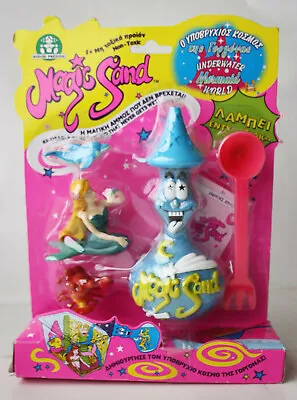 Rare Vintage 90's Moose's Magic Sand Shape Underwater Mermaid World New Sealed!! • $44.99