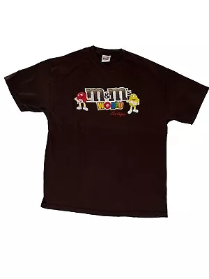 Vintage M&M’s World Las Vegas T-Shirt Size XL Mars Candy • $12