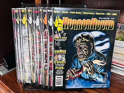 Lot Of 25 Horrorhound Magazine - 🔥🎃 Best Back Issues Collection On Ebay!! 👹🔥 • $250