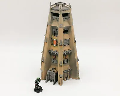 Grimdark Watchtower Warhammer 40k Necromunda Scifi Terrain Scenery Building 28mm • £24.99