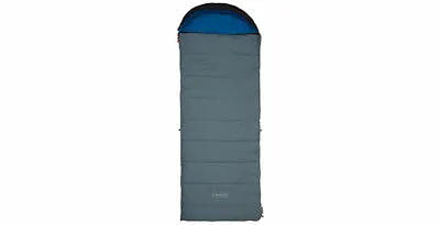 Coleman Camping Double Layer Cozy SINGLE Cotton Lining Sleeping Bag 235x90cm • £49.99