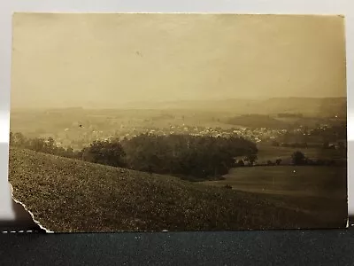 Postcard Aerial View Millville Pennsylvania Real Photo Posted 1911 • $11.99