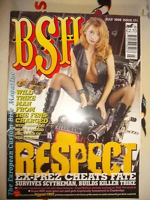 $3.08 • Buy Back Street Heroes 7/98 V8 Vw Trike 900 Trophy Fxr 1340 Daytona Gs850g Gsx Dr800