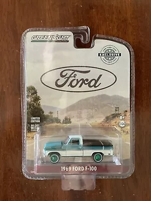 1 64 Greenlight 1969 Ford F-100 Green Machine • $26