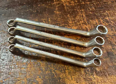 Vintage Gedore Metric Off Set Ring Spanner Set 12 -19mm Mechanics Tools • $69.50