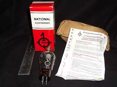 NOS NATIONAL NL - 866A  Half-Wave Mercury-Vapor Rectifier Vacuum Tube  • $88.10