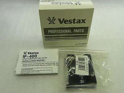 Vestax IF-400 Input Fader Board For VCI-400 VCI400 (2 Input Slide Faders) • $64.95