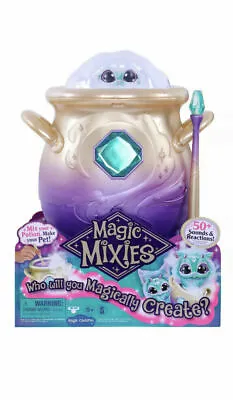 Magic Mixies Magical Misting Cauldron Aqua Purple Interactive Toy MIB W Refill • $65