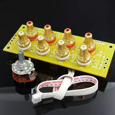 4-channel Manual Signal Selection Audio Input Selector Board Signal Switching • £32.82