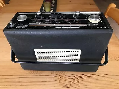 Vintage Hacker Sovereign Transistor Radio Partially Working - See Description. • £60