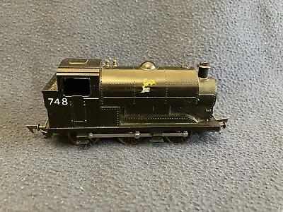 Triang Hornby R153  BR 0-6-0 Saddle Tank Locomotive 748 Early Crest Unboxed • £20