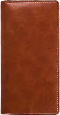 Leather Checkbook Cover For Men Women RFID Blocking By GNEGNI • $10.78