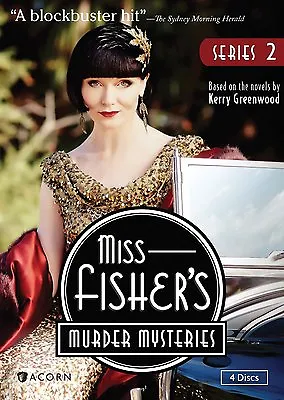 Miss Fisher's Murder Mysteries: Series 2 Season 2 NEW(DVD Set) Ships Fast!! • $10