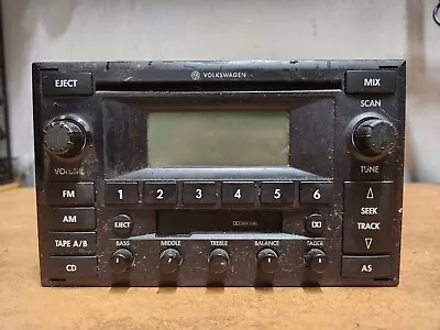 Volkswagen Stock Head Unit Radio Premium 6 VW Jetta Golf Mk4 CODE 0278 • $85