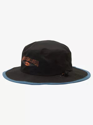 Quiksilver Know It All Bucket Hat Boys In Black- OSFA -Black • $25.19
