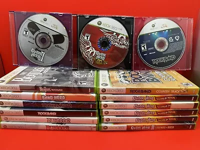 Guitar Hero & Rock Band Games For Xbox 360 Pick From The Drop Down List • $9.99