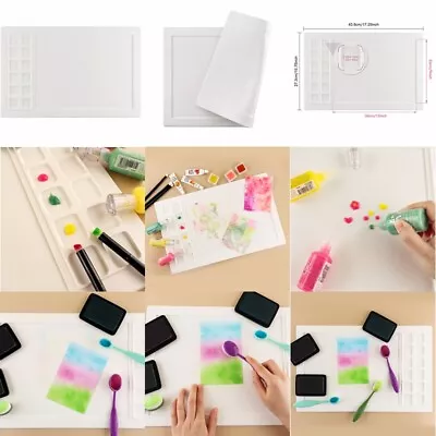 Silicone Waterproof Water Media Mat Mutltimedia Craft Mat For Watercoloring • $19.89