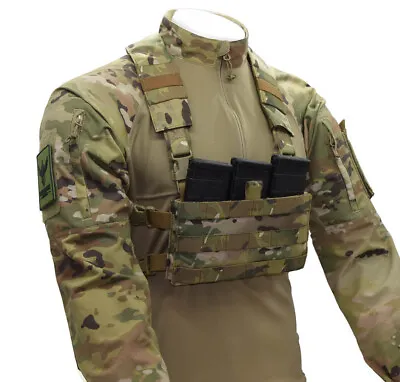 SHELLBACK TACTICAL STRYKER COMBAT MILITARY Adjustable Modular CHEST RIG NEW SALE • $149.95
