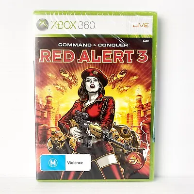 Command & Conquer Red Alert 3 - Xbox 360 - Brand New Sealed - Free Postage • $88.88