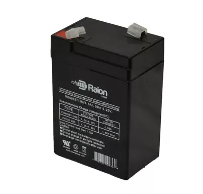 Raion Power 6V 4.5Ah Replacement SLA Battery For Sealed Lead Acid 6 Volt 4.5 Amp • $13.95