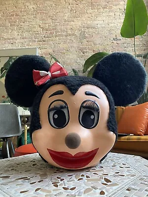 Rare Adult Minnie Mouse Mascot Costume Retro Vintage Rare Hard Shell Bootleg • $350