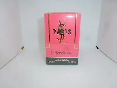 £54.89 • Buy YSL, Yves Saint Laurent PARIS Eau De Toilette Spray 50ml EDT Spray - New Sealed