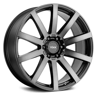 Voxx VENTO Wheels 18x8 (40 5x112 72.56) Black Rims Set Of 4 • $846.32