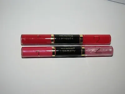 Max Factor Lipfinity Colour+ Gloss- Choose Shade  • £5.49