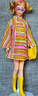 Vintage Barbie Mod 60's Groovy Right To Stripes Mini Francie Twiggy Casey Sz🌸 • $29.99