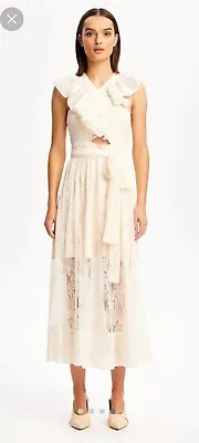Brand New Alice Mccall New Romantics Ruffle Midi Size 8 Dress • $150
