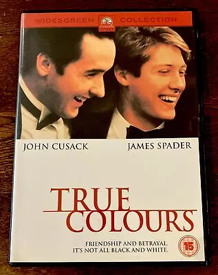 True Colors DVD 1991 Colours Political Drama Movie W/ James Spader + John Cusack • £10.95