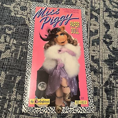 1989 Miss Piggy Paper Doll #801 By Colorforms Muppets Jim Henson • $7.99