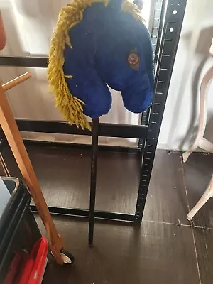 Original Blue Hobby Horse 1980s Vintage Toy • £44.99