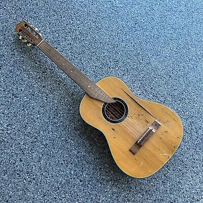 Vintage Hopf Acoustic Guitar 40s 50s Schaller Kaiserslautern • $65