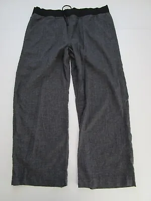 Mens XL Prana Vaha Pants Gray Hemp Blend Short Fit • $34