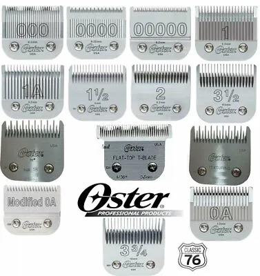 Oster Detachable Replacement Clippers Blades For Classic 76 Model 10 Octane • $34.95