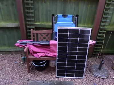 100Watt Premium 12v Electron+ Mono Solar Panel 16 BusBar 2024 Model  Fast UK P&P • £59.99