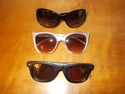 DISNEY PARKS Mixed Lot Of 3 Disney Mickey & Minnie Mouse Sunglasses ADULTS • $20.99