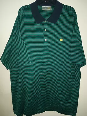 ⛳Masters Augusta National Golf Shop Short Sleeve Men Polo Shirt XL PRISTINE • $22.99