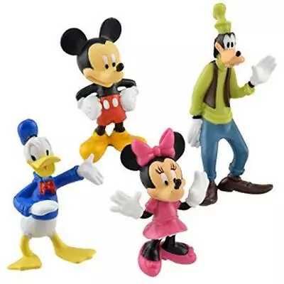 Disney's Mickey Mouse Club Collectible Figures Cake Toppers & Candle Set • $12.99