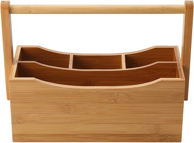 $34.20 • Buy Maxwell & Williams Bamboozled Utensil Caddy 25X14X20Cm