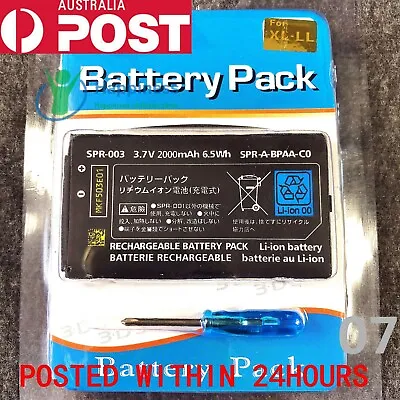 New Rechargable Battery Pack For Nintendo 3DS XL 3.7V 2000mAh • $15.79