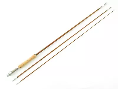 Shakespeare 3pc. 9 Ft. 6.2 Oz. Model 1362-9' Bamboo Fly Rod - JG122 • $24.99