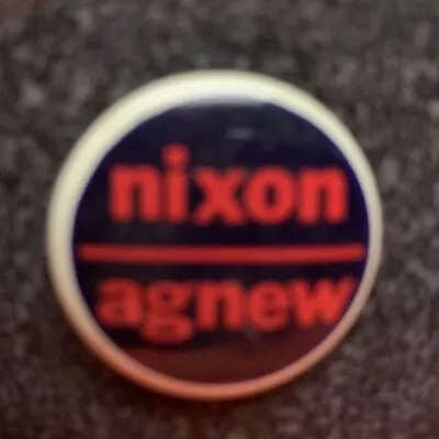RICHARD NIXON / SPIRO AGNEW 1  Presidential Political Campaign Button / Pin • $7